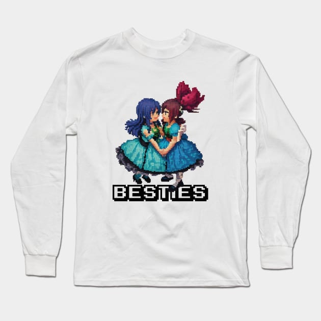 Pixle Besties Long Sleeve T-Shirt by PixlePark